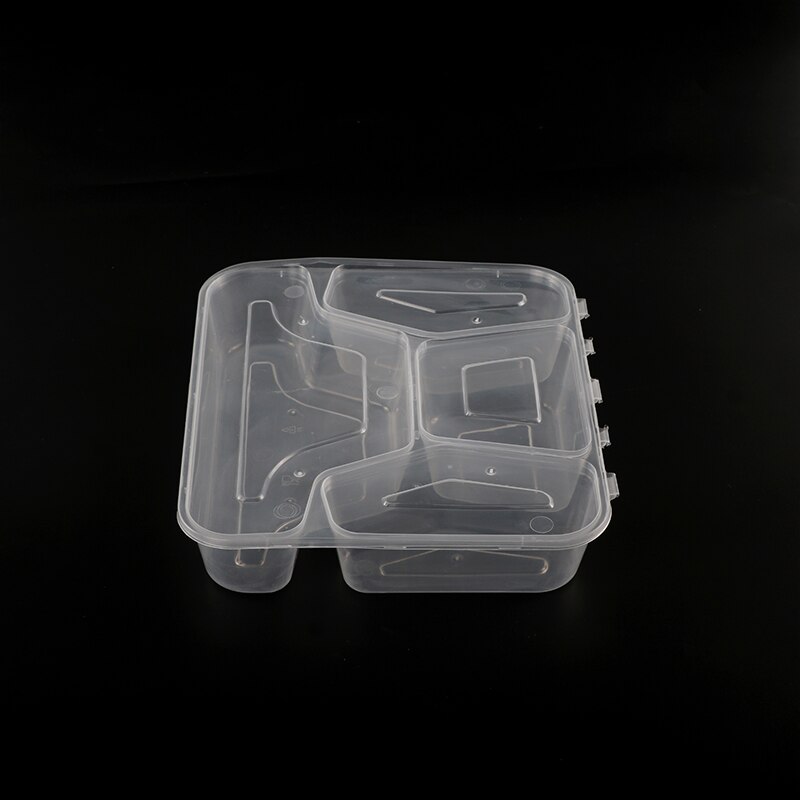 4 fach kunststoff lebensmittel Container