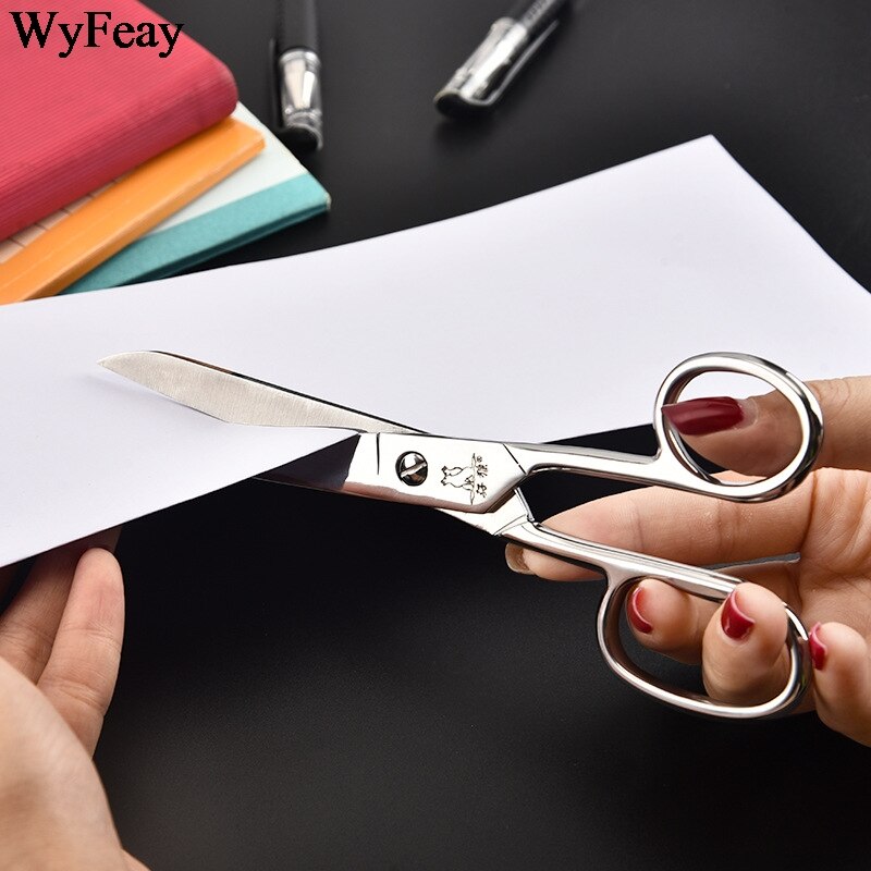 Senior Stainless Steel Tailor Scissors Leather Cutter Fabric Scissors Sewing Shears Fabric Cutter Embroidery Thread