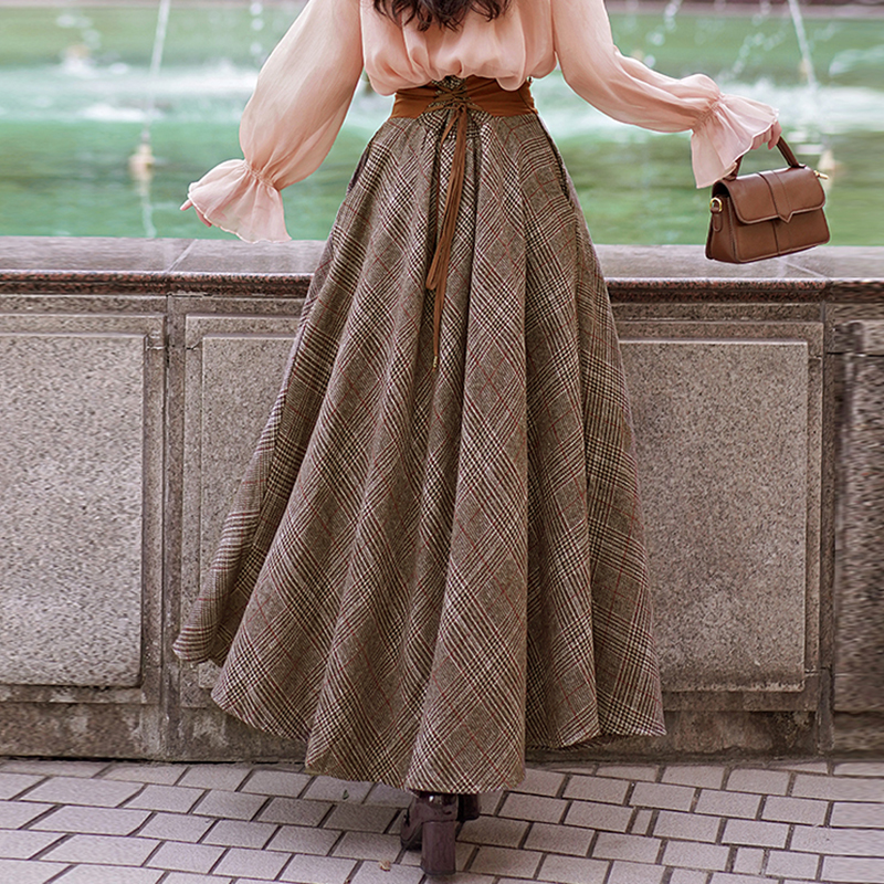 Bluse i engelsk stil med flæser til kvinder forår efterår langærmede toppe skjorter bluser dame