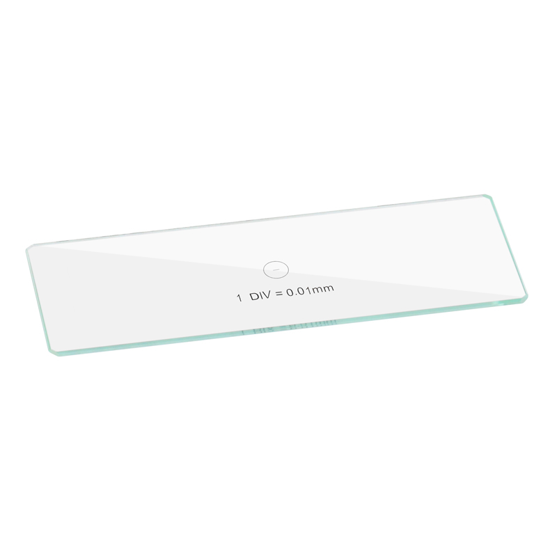 0.01 mm Microscope Glass Ruler Calibration Ruler Measuring Ruler Micro Ruler DIV=0.01mm Microscope Measurement