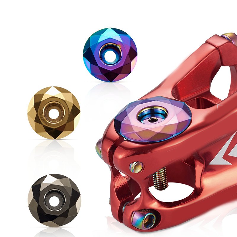 Bicycle Headset Top Cap Bike Top Tube Cap Color Bicycle Headset Top Cover for Mountain Bike Road Bike N66