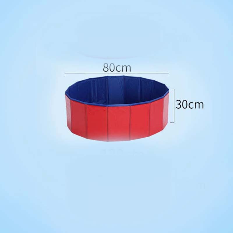 Opvouwbare Huisdieren Baden Tubs Zwembad Draagbare Katten Hond Bad Spelen Mand: 80x30cm