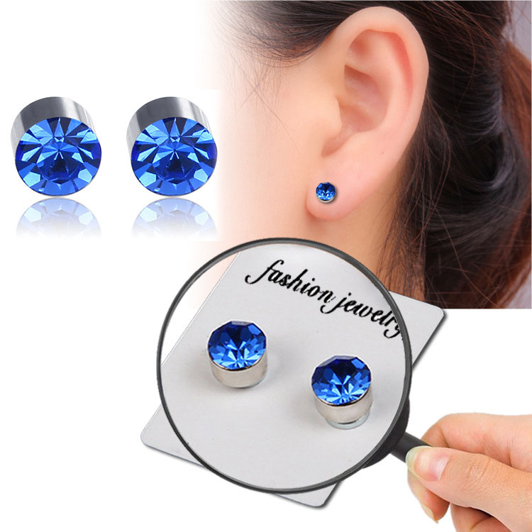 1 Pair Magnetic Slimming Earrings Slimming Patch Lose Weight Magnetic Health Jewelry Magnet Of Lazy Paste Slim Product Accessor