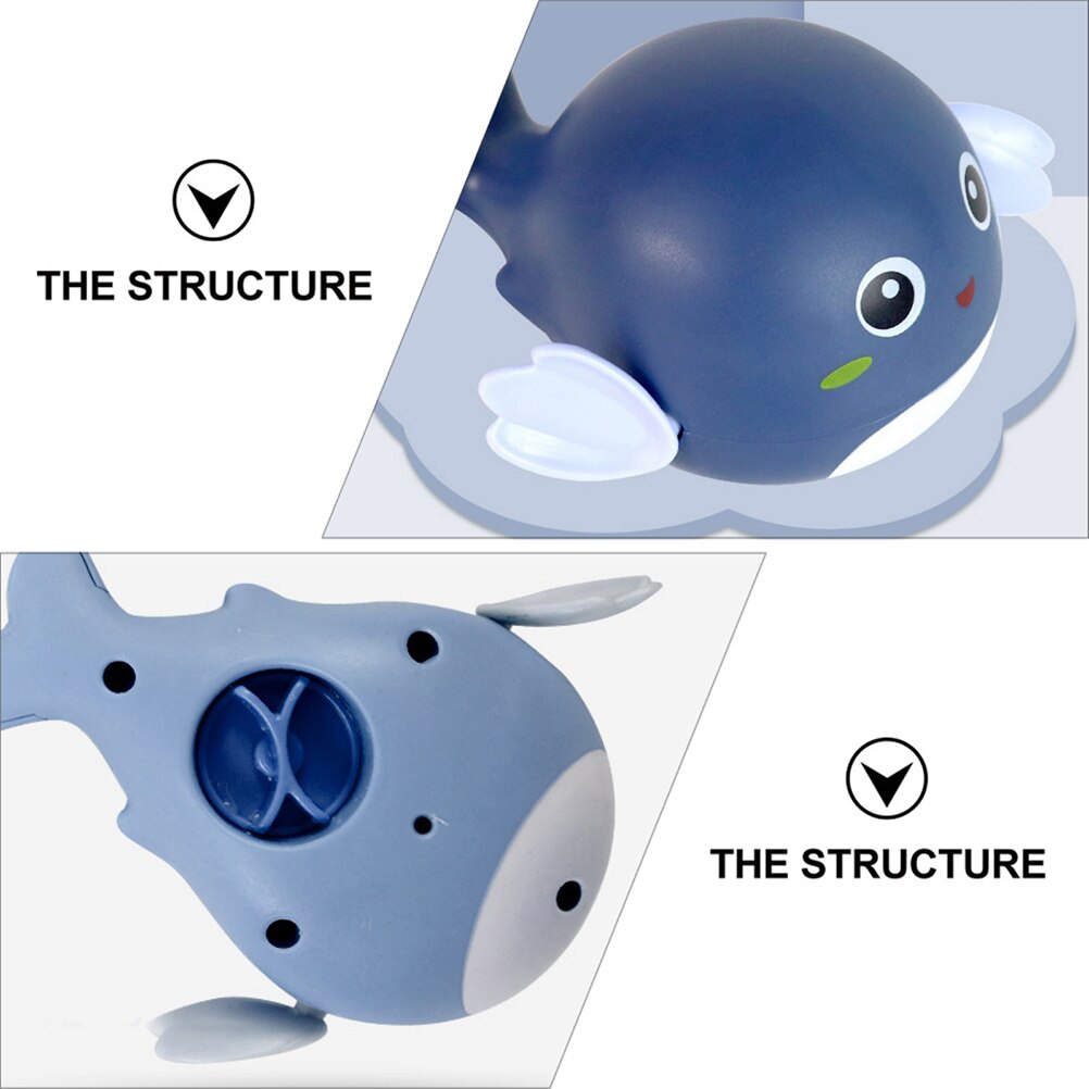 6 Pcs Interesting Wind-up Toys Durable Clockwork Toys Plastic Baby Shower Toys
