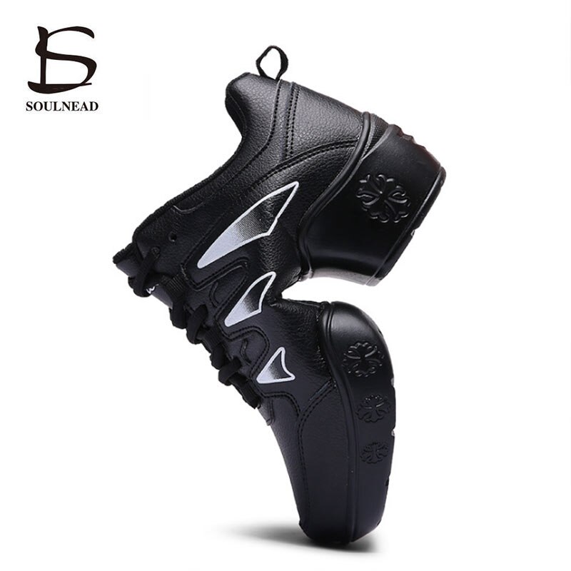 Jazz Shoes Men Women Dance Sneakers Hip Hop Modern Dancing Shoes Outdoor Ladies Man Square Dance Sports Shoe Female