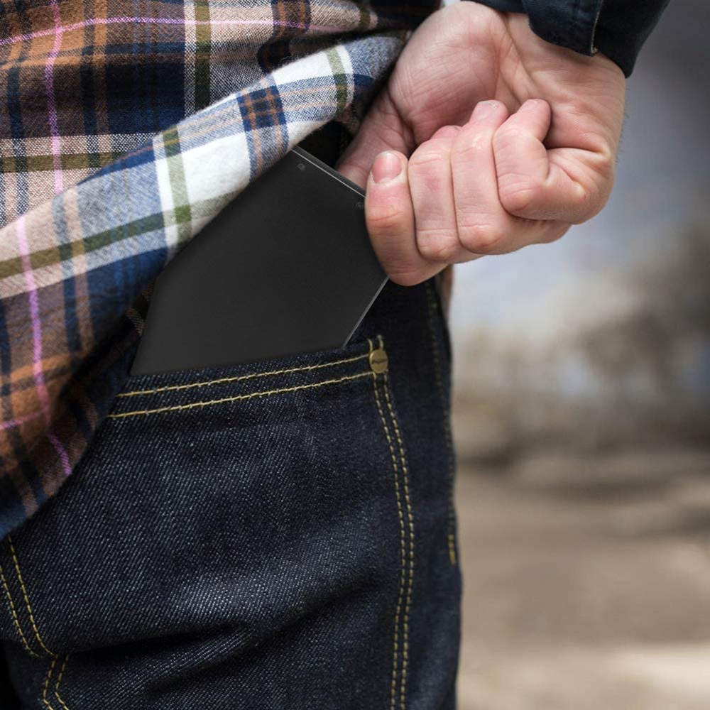 Foldable Light-Handy Mini Bluetooth Keyboard Wireless Portable Rechargeable Keyboard Slim Folding Keypad for iOS Android Windows