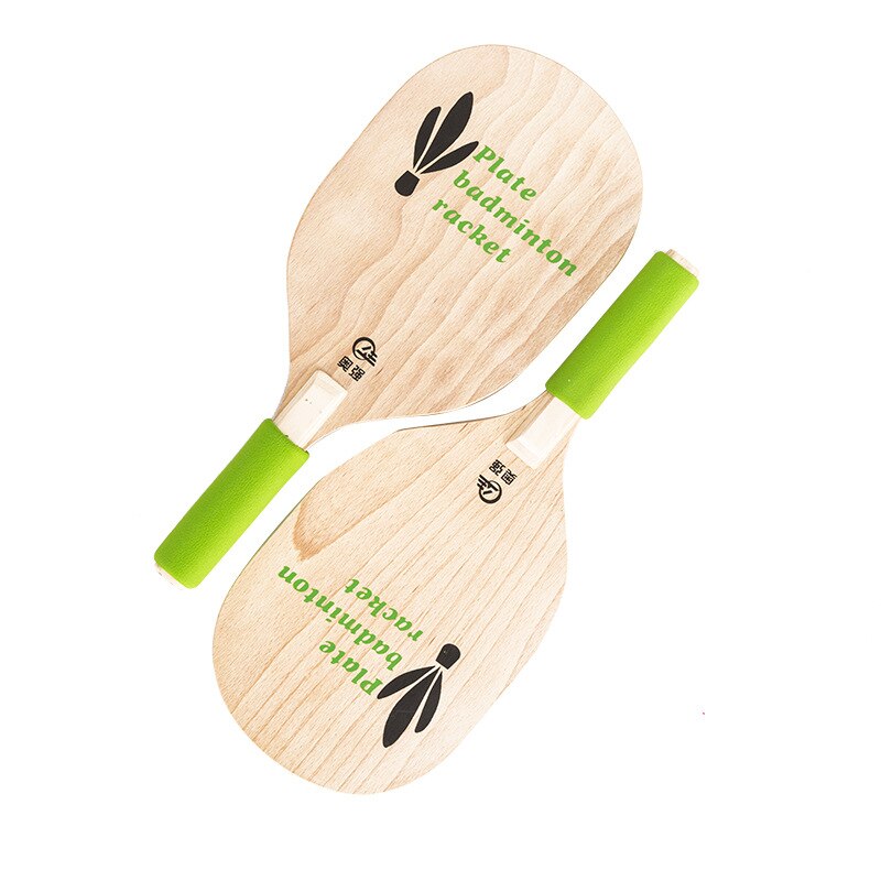 Cricket Racket Set Anti-slip Spons Handvat Houten Racket Geschikt voor Strand Veld Games