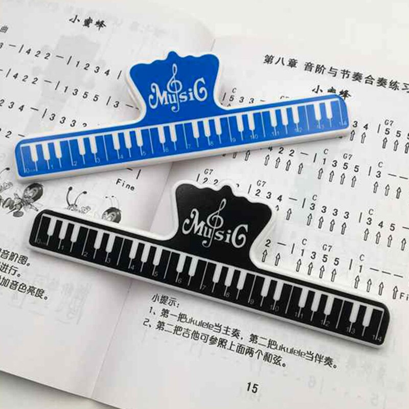 15cm universelle klaver noder klip bog papirholdere guitar violin musikinstrument tilbehør kontorartikler zj