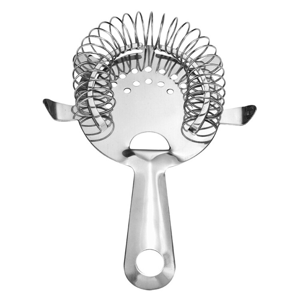 Bartender 4 Prong Shaker Bar Strainer Wire Spring Tool Stainless Steel Cocktail Drink