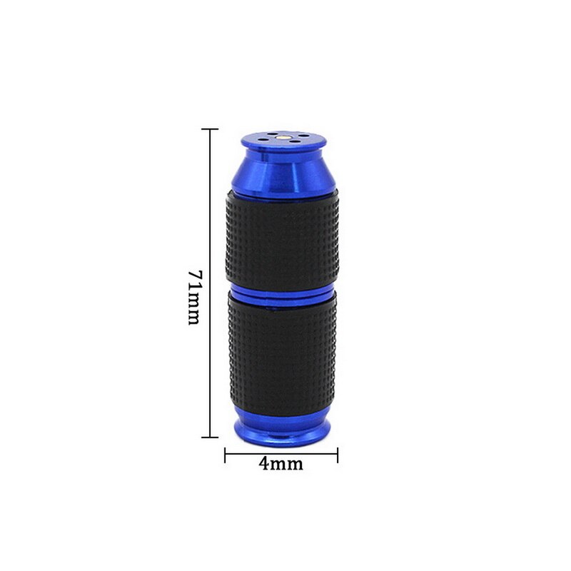 Dispensador de crema batida y Cracker, Mini agarre de goma, recipiente de Gas seguro, dispensador de batidos, crema, postres, herramientas portátiles: Azul