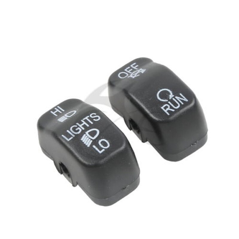 Hand Control Switch Housing Buttons Caps For Harley Touring Electra Glide 96-13 SOFTAIL DYNA FLHT FLHX Dyna Motorcycle