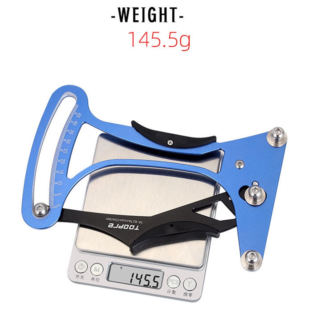 Fiets Cnc Hollow Spaakspanning Meter Tool Wiel Spaken Bouwers Reparatie Tool Checker Indicator Nauwkeurige Fiets Accessoires