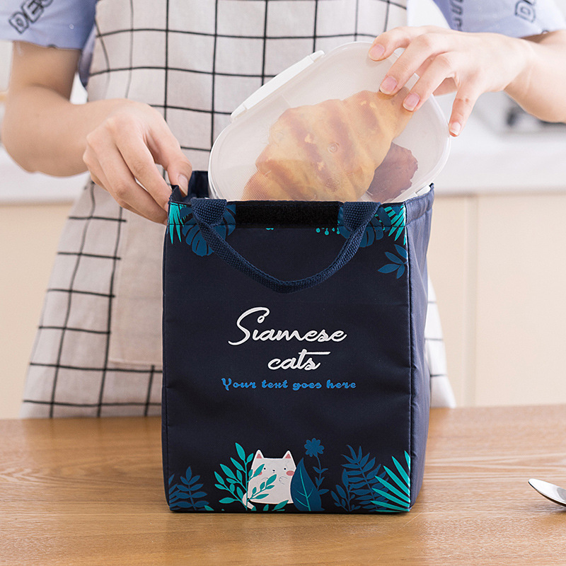 Neue Cartoon Kühler Mittagessen Tasche Wasserdicht Mittagessen Box für Picknick Kid Frauen Reise Thermische Frühstück Organizer Isolierte Lagerung Pack