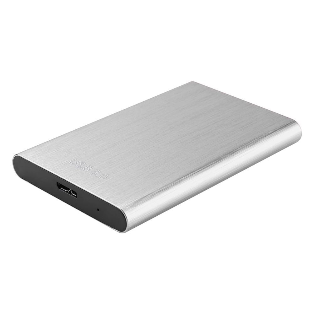 2Tb Externe Hdd Behuizing Case USB3.1 Solid State Disk Hard Drive Disk 6Gbs 2.5 &#39;&#39;Sata Naar USB3.0 Adapter voor Macos Voor Windows: Silver