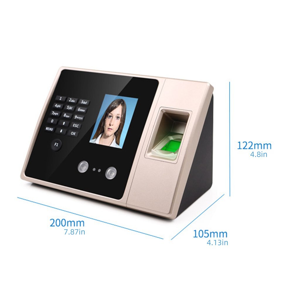 E3 biometriske ansigt ansigtsfingeraftryk genkendelse tid tilstedeværelse system maskine enhed maskine acehe