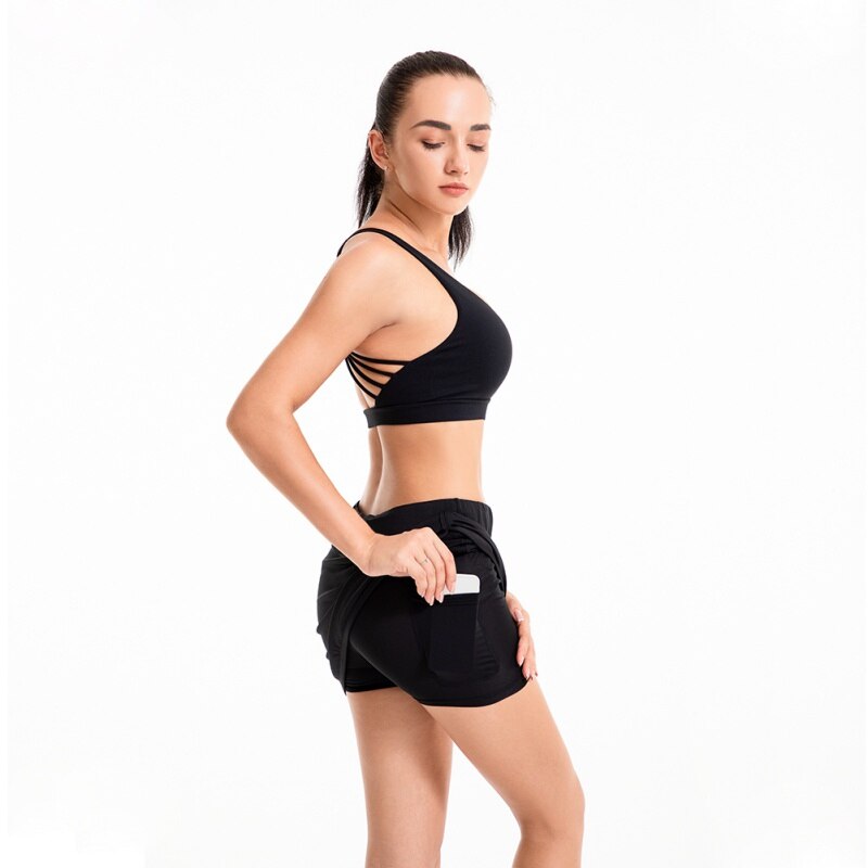 Vrouwen Actieve Skort Lichtgewicht Rok Met Zakken Rokken Met Shorts Innerlijke Voor Running Tennis