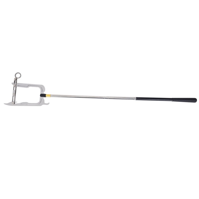 Multifunctionele Boot Haak, Metalen U-Vormige Lange-Afstand Threader Telescopische Boot Pole Met Haak Voor Outdoor Docking