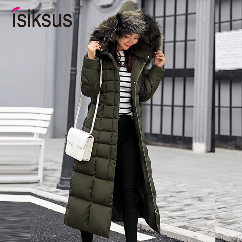Style coréen longue veste femmes femme parkas – Grandado