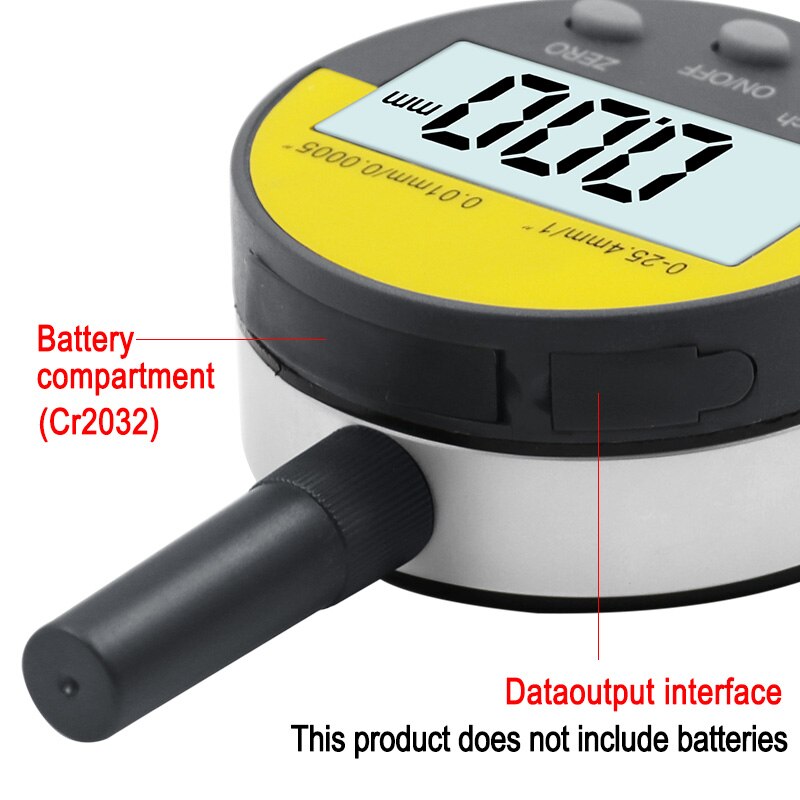 0-25.4mm digital dial indicator dial test indicator indicator meter accuracy test dust precision tool