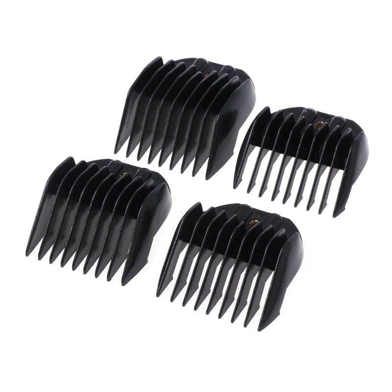 Kemei-peines de límite para cortapelos universales, accesorio de protección de guía, tamaño 3.6.9.12mm, 4 Uds.