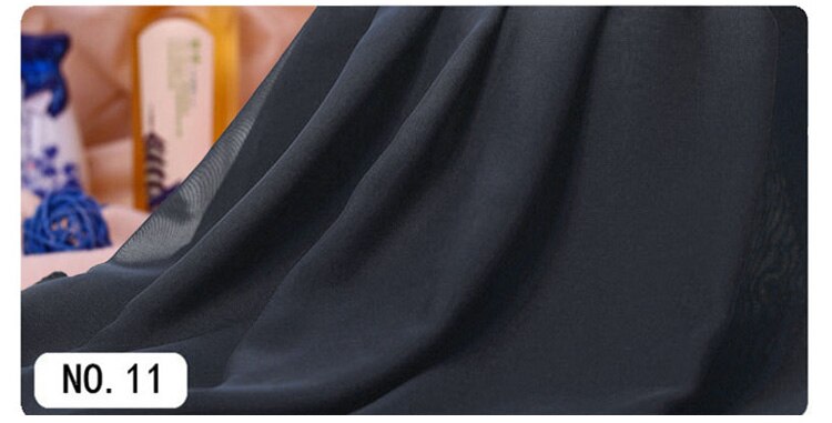 1.5 Meter *1 Meter Chiffon Fabric Sheer Bridal Wedding Dress Lining Fabric Skirt Party Decorator Georgette Tulle Dress Material: 11