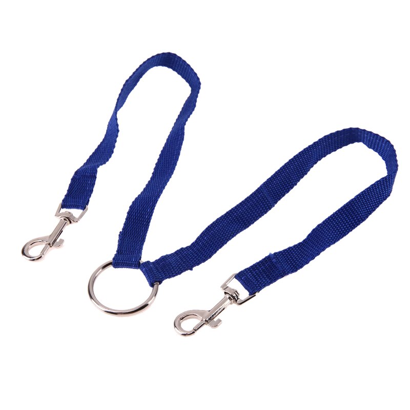 Correas dobles de nailon para pasear perros, correa de 2 vías con Collar para cachorros, correa de plomo de tracción para perros pequeños, accesorios para perros pequeños