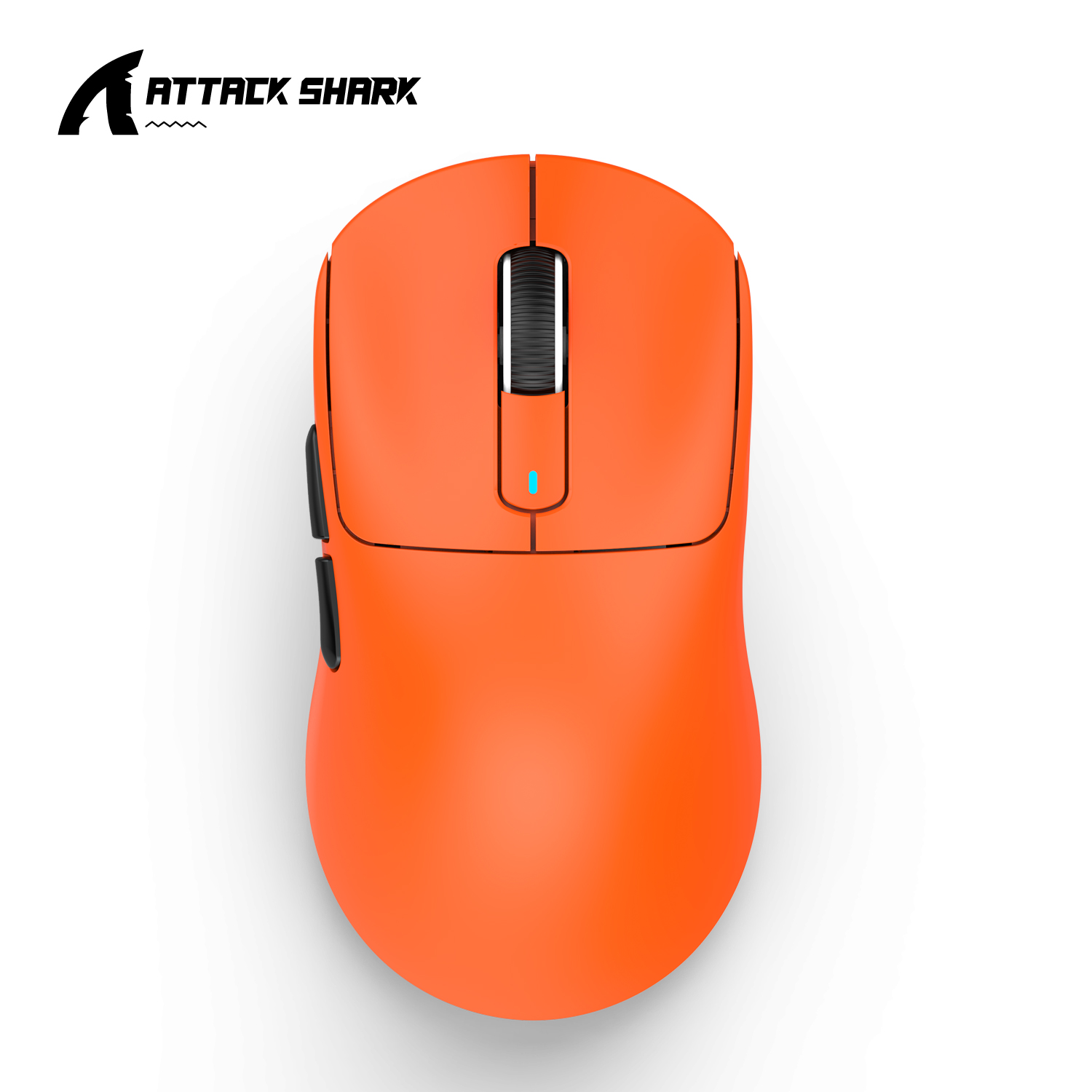 X3 PixArt PAW3395 Bluetooth Mouse 2.4G Tri-Mode Connection, 26000dpi, 650IPS, 49g Lightweight Macro Gaming Mouse: Orange