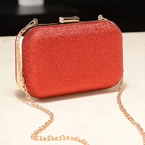 Women Bags Women'S Mini Evening Bag Clutch Banquet Bag Girls Shoulder Bag Women Messenger Crossbody Bag: Red