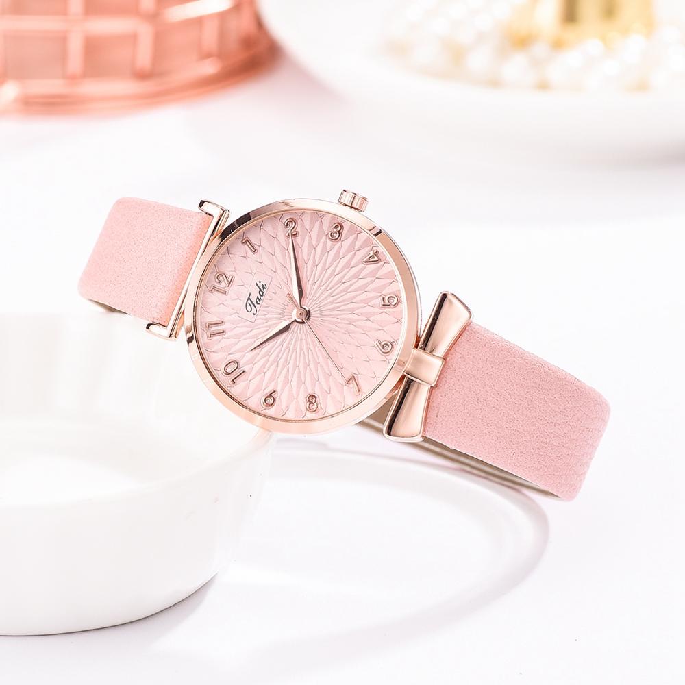 Vrouwen Horloges Armband Set Bloemen Dames Armband Horloge Casual Lederen Quartz Horloge 2 Stuks Set Klok Relogio Feminino