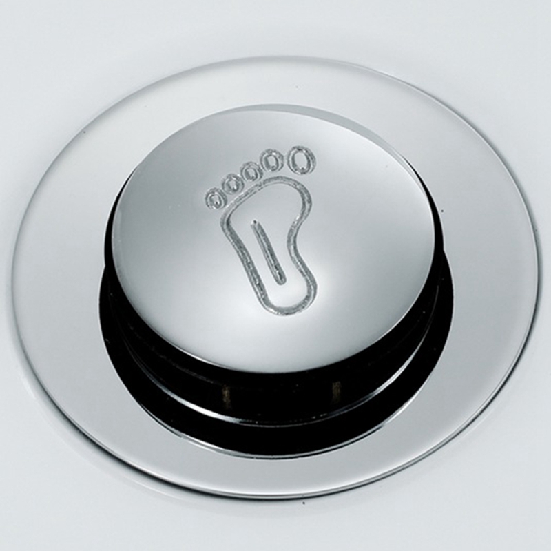 LBER Bathroom Bathtub Brass Bath Filter Waste Finished Drainer Drain Shower Room Basin Sink Waste Drain Pipe