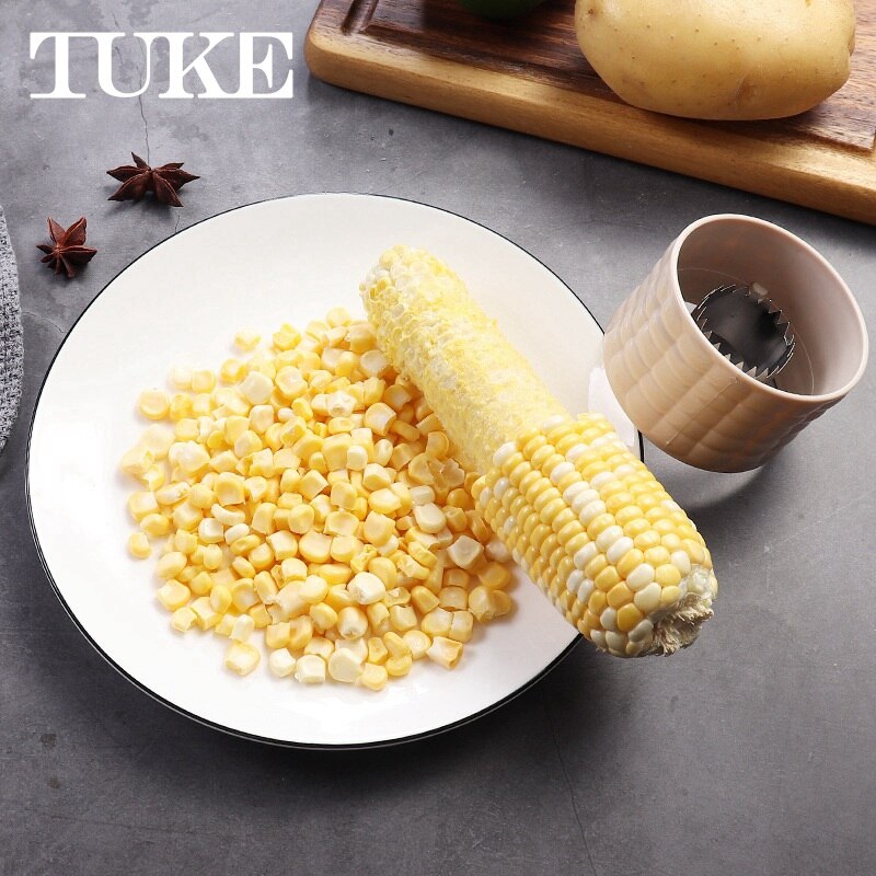 Home Gadgets Corn Stripper Cob Cutter Remove Kitchen Accessories Cooking Tools Cooking tools Kitchen Cob Remover