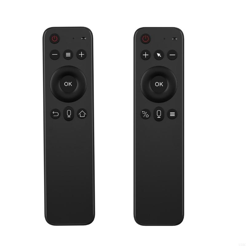 U55C Wireless Bluetooth-compatible Voice Remote Controls Replacement Voice Commands Intelligent Gyroscope Controls for TV Boxes