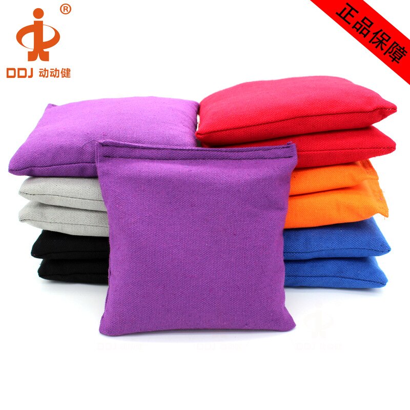 Move Healthy Manufacturers Direct Selling Children Canvas Sandbags Children diu sha bao Throwing Game P: Purple