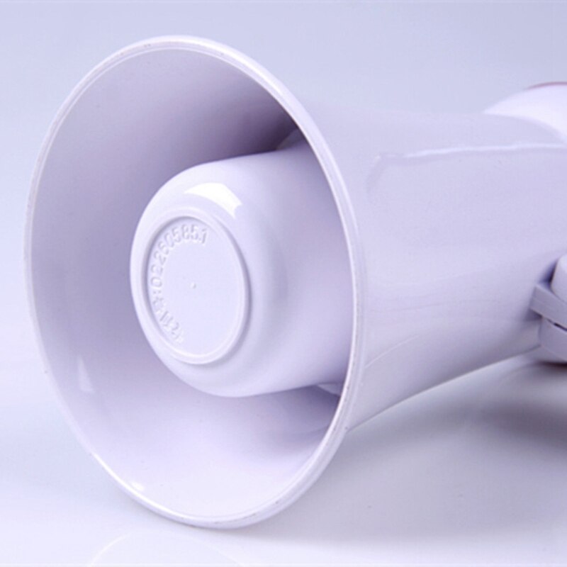 Bærbar foldbar håndholdt megafonhøjttaler til turistguider lærerforstærker optager megafon til fest