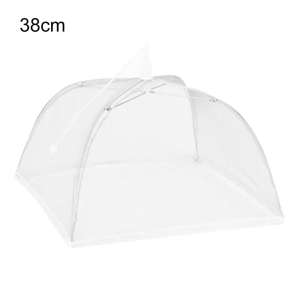 Couvercle pour aliments, robuste, Durable, léger, carré, pliable, Style parapluie, outil de cuisine, couvercle de repas, couvercle de bol: White 2