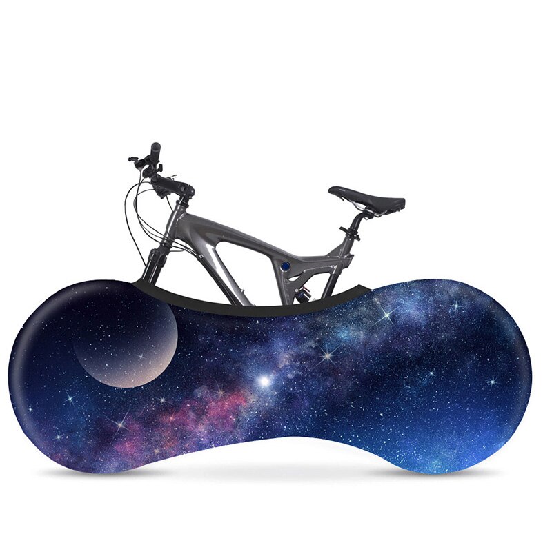 Hssee moon-serien cykeldæksel elastisk mælkesilke indendørs cykeldæk støvdæksel cykeltilbehør: 11
