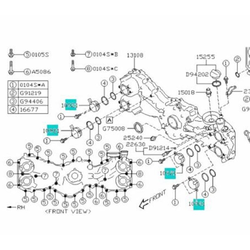 Car Solenoid Oil Control Valve for Subaru Forester 10921AA220