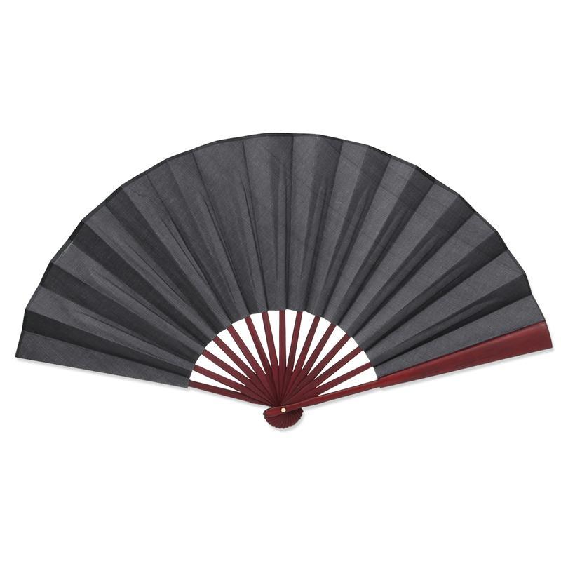 60cm x 33cm fan Mannen Vouwen Bamboe Lege zwarte Fan Wedding Party Hand Fans Collection
