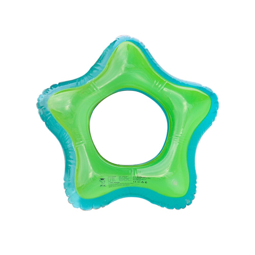 Inflatable Pool Floats Swim Tubes Rings Summer Beach Water Float Star-shaped Inflatable Swimming Rings For Kids Adults