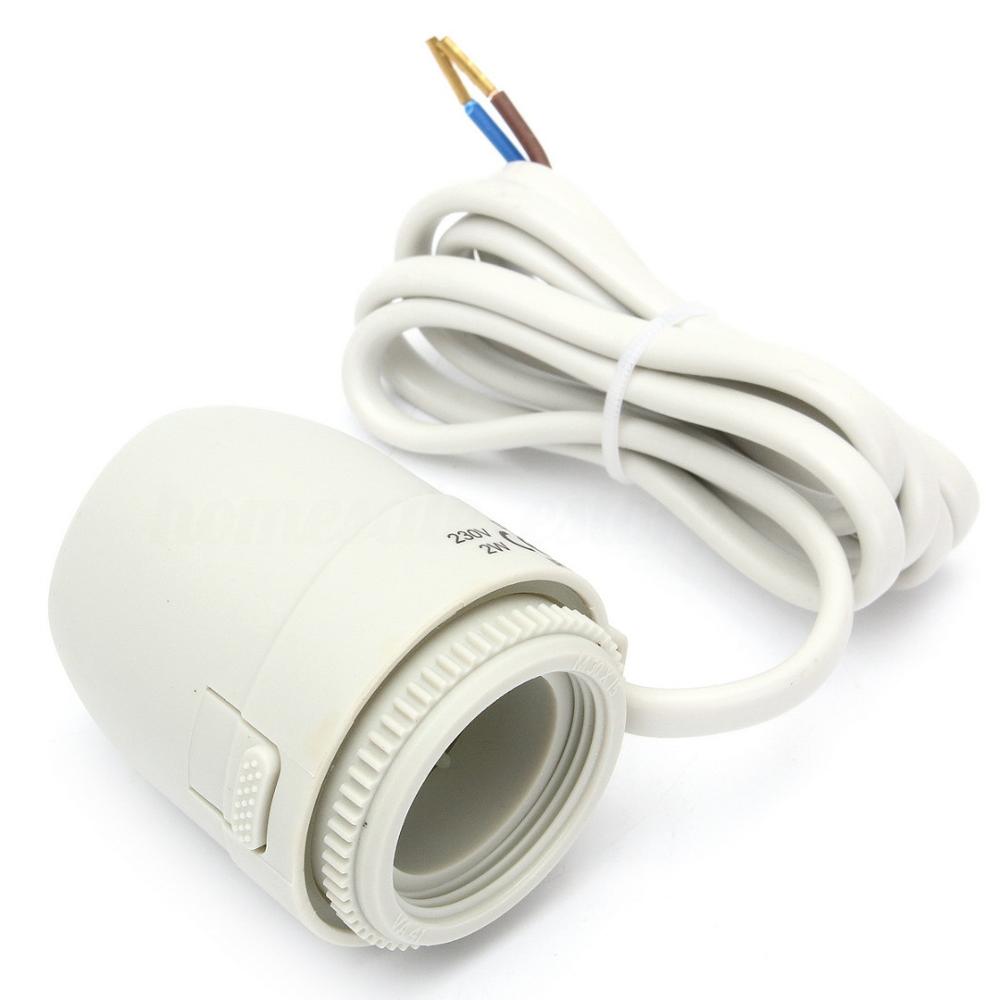 Gulvvarmeventil nc  ac 230v elektrisk termisk aktuatormanifold for gulvvarme termostat