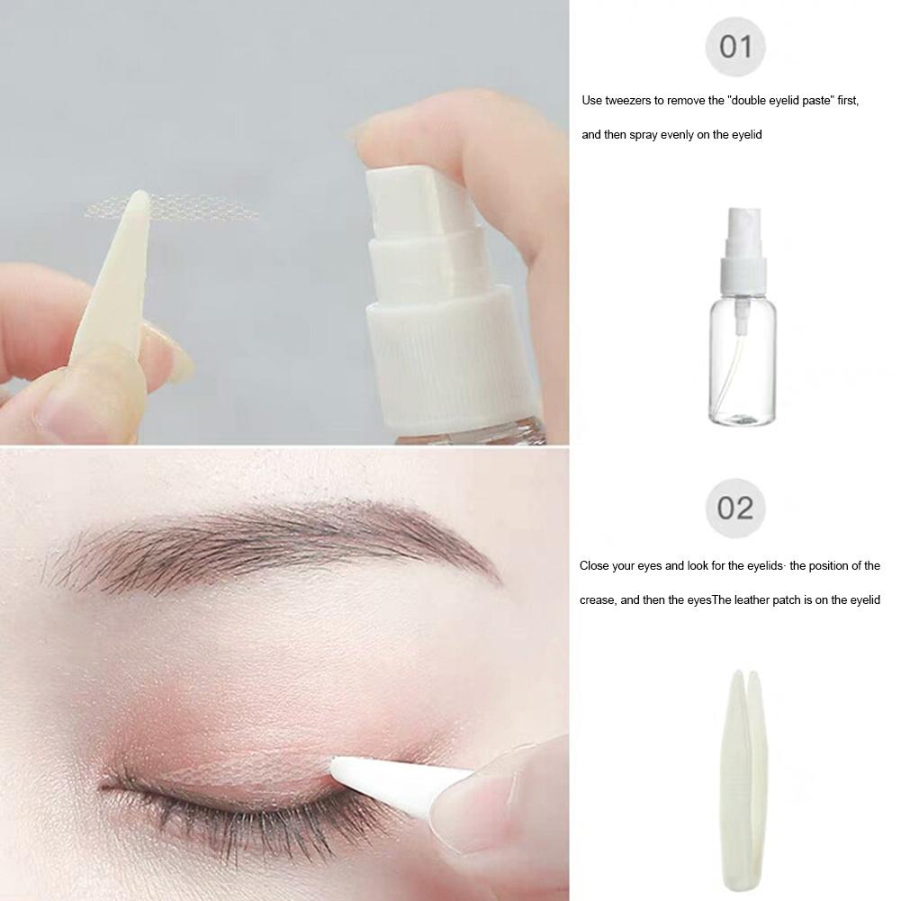 48Pcs/Sheet Traceless Onzichtbare Kant Netto Dubbele Ooglid Tapes Adhesive Stickers Ooglidcorrectie Tape Sticker Make Clear Onzichtbare Tool