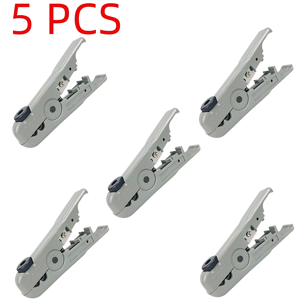 Wire Stripper Ethernet Cable Cutter Round Cable Cutting Tool Lan Cable Stripping for CAT7 CAT6 CAT5E CAT5 Round Wire: green