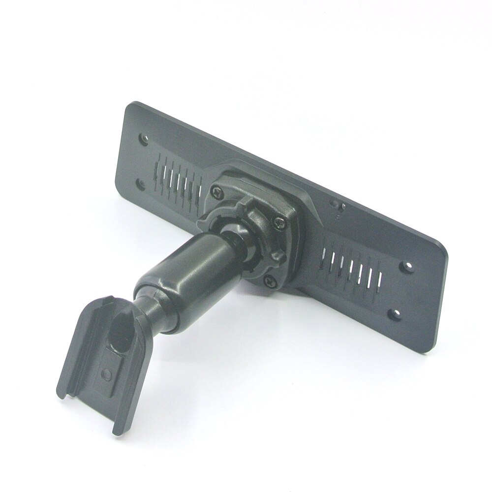 Rear View Mirror Back Plate Panel + Interior Mirror Bracket for Car DVR Instead of Strap: with bracket No.1