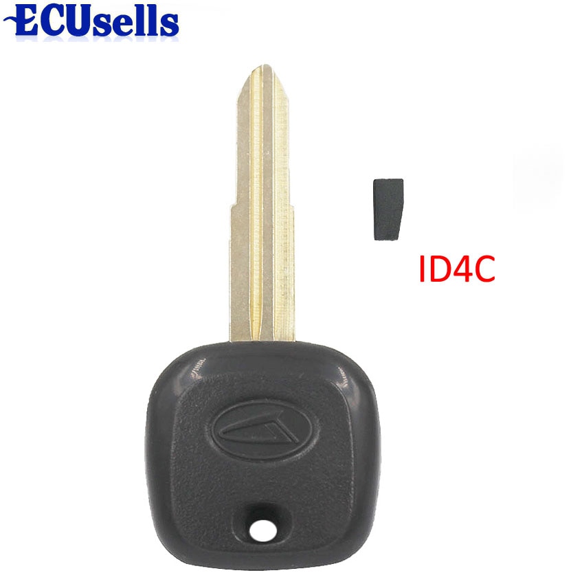 Transponder Schlüssel fob leer Schlüssel Fernbedienung-Hülse für Daihatsu Farce Copen Cuore Feroza Sirion Terios YRV Mit Ich würde4C Chip