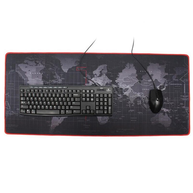 World Map Speed Locking RGB Gaming Mouse Pad Computer Keyboard and mouse pad Led Backlight XXL Surface Keyboard Pad Desk Mat