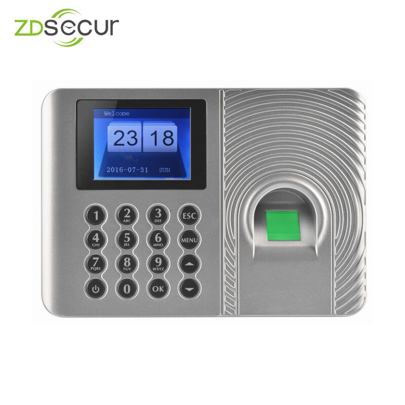 Fingerprint Machine for Office Punch Time Clock for Check in and Check out ZDA3