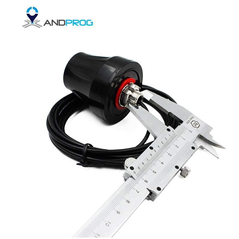 Antenne GPS GLONASS champignon IP67 avec SMA mâle, antenne gps glonass avec câble de 3 mètres
