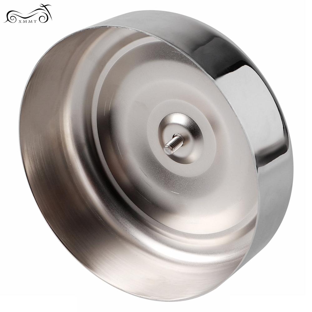 Chrome 7" Air Cleaner Cover Plain For Harley Sportster Softail Low Rider Blackline FXS FLD Dyna FXST FLT FLST