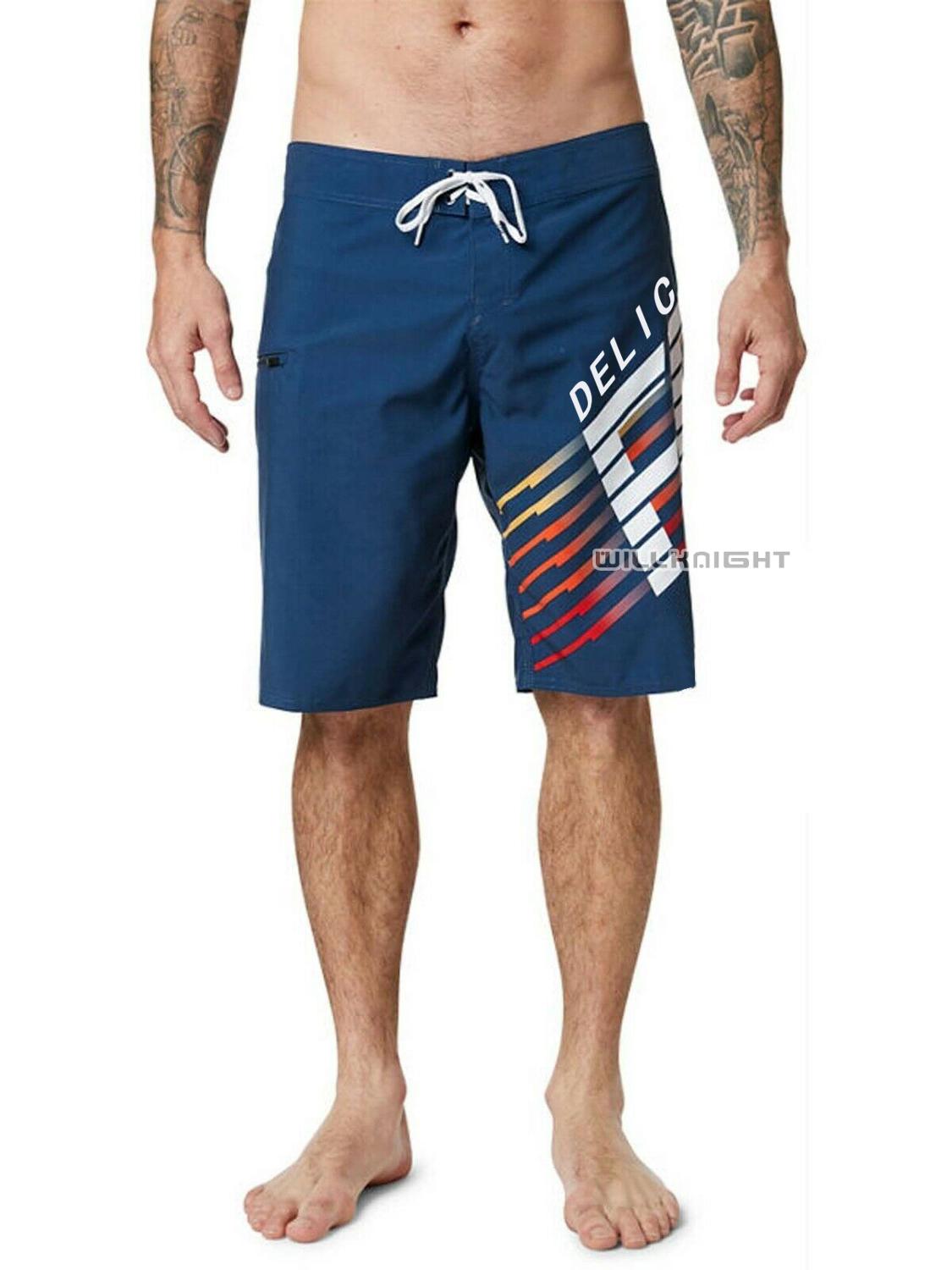 Delikat fox lightspeed boardshorts badebræt shorts motorcykel mtb bmx cykel scooter sommer korte bukser