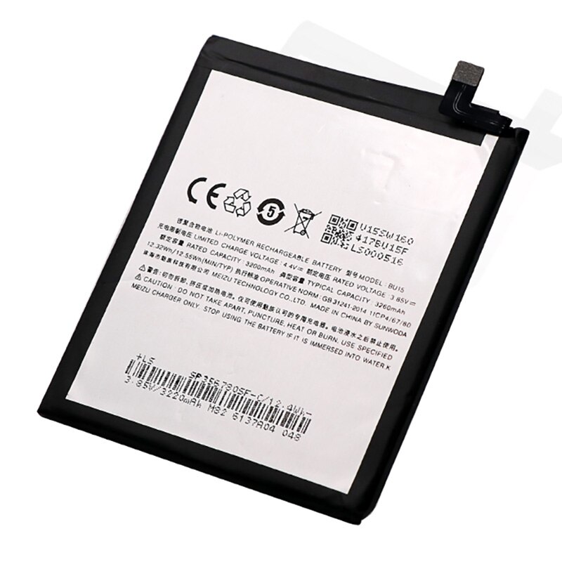 Original BU15 Battery For Meizu U20 3260mAh